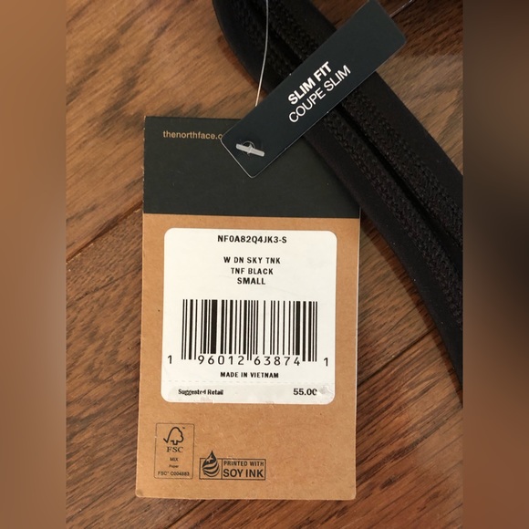 NWT the north face womens dune sky tank - black S - Picture 5 of 7